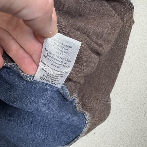 Hippy Tree Anorak Hoodie Mens Medium Gray Blue Surf Beach Pullover HippyTree - Picture 13 of 16